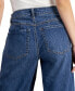Фото #5 товара Juniors' High-Rise Wide-Leg Comfy Jeans