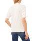 ფოტო #2 პროდუქტის Women's Short Sleeve Collared Polo V-Neck Sweater