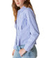 ფოტო #3 პროდუქტის Women's Button-Front Corset Shirt