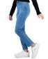 ფოტო #3 პროდუქტის Petite High-Rise Slim-Leg Jeans