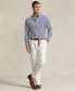 Фото #4 товара Men's Classic-Fit Striped Stretch Poplin Shirt