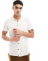 Фото #1 товара Brave Soul textured knit button up polo in vintage white