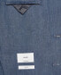 Фото #2 товара Men's 100% Herringbone Linen Slim Fit Suit Jacket