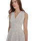 ფოტო #5 პროდუქტის Women's Shadow Striped Dot Jacquard Midi Dress