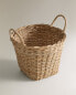 Фото #3 товара Round rattan basket