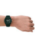 ფოტო #5 პროდუქტის Men's Rafael Chronograph Green Silicone Watch 44mm