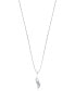 Фото #3 товара Sirena diamond Pendant Necklace (1/5 ct. t.w.) in 14k White Gold