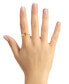 ფოტო #2 პროდუქტის Citrine (7/8 Ct. T.W.) and Diamond (1/3 Ct. T.W.) Ring in 14K Yellow Gold