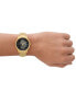 ფოტო #4 პროდუქტის Men's Dante Multifunction Gold-Tone Stainless Steel Watch 42mm