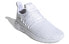 Кроссовки мужские белого цвета Adidas neo Lite Racer Adapt 3.0 42.5 - фото #4