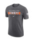 Men's Charcoal Oklahoma State Cowboys Campus Gametime T-shirt
