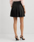 ფოტო #2 პროდუქტის Women's Mini Leather A-Line Skirt
