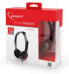 Gembird MHS-002 - Headset - Head-band - Calls & Music - Black - Red - Binaural - Wired