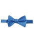 Men's Royal Blue & White Dot Bow Tie