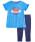 ფოტო #4 პროდუქტის Toddler Girls Orbit With Love Tunic & Leggings, 2 Piece Set, Created for Macy's