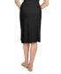 Фото #2 товара Women's Seamless High-Waisted Bonded Full Slip Skirt