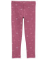 Фото #1 товара Baby Heart Print Stretch Leggings 18M