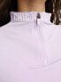 Фото #5 товара Threadbare Petite Ski base layer banded waistband leggings and long sleeeve top set in lilac