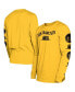 Фото #1 товара Men's Yellow Golden State Warriors 2023/24 City Edition Long Sleeve T-shirt
