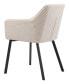 Фото #7 товара 35" Steel, Polyester Adage Water Resistant Dining Chair