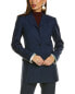 Фото #3 товара Lanvin Silk-Trim Wool & Mohair-Blend Jacket Women's 38