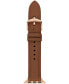 Brown Leather Band for Apple Watch, 38, 40, 41mm