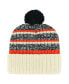 ფოტო #2 პროდუქტის Men's Natural San Francisco Giants Tavern Cuffed Knit Hat with Pom