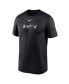 ფოტო #2 პროდუქტის Men's Black Baltimore Orioles Fashion Over Shoulder Logo Legend T-shirt