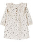 Фото #2 товара Baby Floral Corduroy Dress 12M