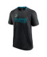 Фото #3 товара Men's Black San Jose Sharks Authentic Pro Locker Room T-shirt