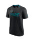 ფოტო #3 პროდუქტის Men's Black San Jose Sharks Authentic Pro Locker Room T-shirt