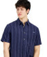 Фото #3 товара Рубашка мужская Guess Boxi с короткими рукавами и полосками