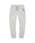 ფოტო #2 პროდუქტის Men's Gray Wordmark Fleece Pants