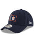 Фото #1 товара Men's Navy Houston Astros 2022 World Series Champions Trophy 9FORTY Adjustable Hat