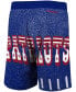 Фото #2 товара Men's Royal New England Patriots Jumbotron Shorts
