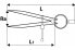 Topex Cyrkiel 125mm z prowadnicą (31C701)