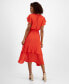 ფოტო #2 პროდუქტის T Tahri Women's Flutter-Sleeve Fit & Flare Midi Dress