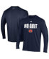 ფოტო #2 პროდუქტის Men's Navy Auburn Tigers Shooter Performance Long Sleeve T-shirt