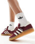 Фото #4 товара adidas Originals Handball Spezial trainers in burgundy cord