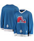 Men's Blue Quebec Nordiques Premier Breakaway Heritage Blank Jersey Синий, S - фото #1