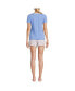 Фото #2 товара Women's Knit Pajama Short Set Short Sleeve T-Shirt and Shorts