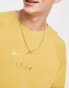 Nike Air logo sweatshirt in gold