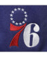 Фото #5 товара Куртка мужская профиль Royal "Филадельфия 76ерс" с крупным рисунком, красная