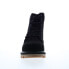 Lugz Empire HI Fleece Water Resistant Mens Black Casual Dress Boots 7.5