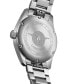 ფოტო #2 პროდუქტის Women's Swiss Automatic Spirit Chronometer Stainless Steel Bracelet Watch 37mm
