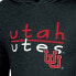 NCAA Utah Utes Girls' Heart Hoodie - S
