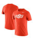 ფოტო #1 პროდუქტის Men's Orange Oklahoma State Cowboys Big and Tall Legend Primary Logo Performance T-shirt