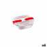 Фото #1 товара Ланч-бокс герметичный Pyrex Cook & Heat 15 x 12 x 4 см 350 мл прозрачное стекло (6 штук)