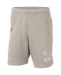 ფოტო #3 პროდუქტის Men's Cream Michigan State Spartans Fleece Shorts