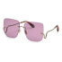 ROBERTO CAVALLI SRC061 Sunglasses shiny light gold, Violet / CAT2 - фото #2